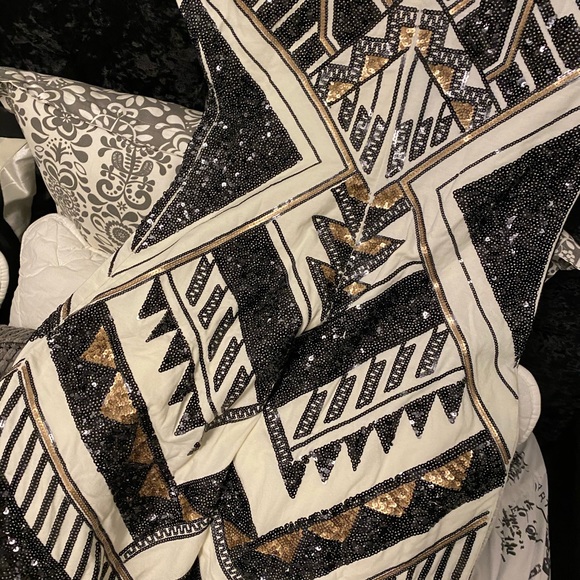 Express BN /out tags sequin deco dress size med - Picture 2 of 4